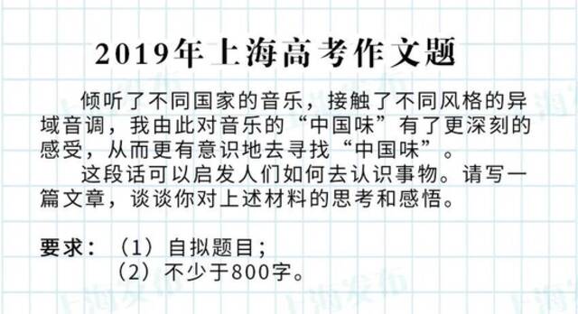 上海高考作文题：小时候喜欢发问、长大后看重结论，你怎么思考？