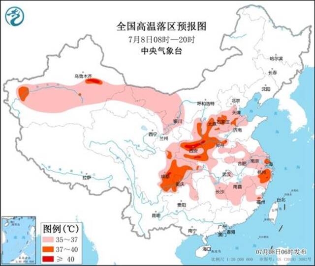 高温黄色预警！河南四川等十省区市最高气温可达37~39℃