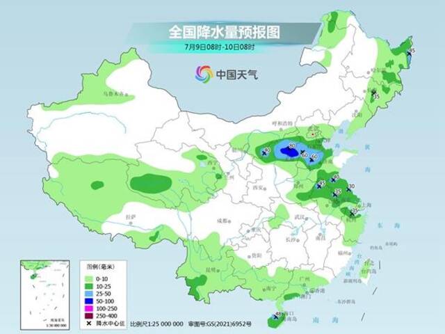 本周末北方降雨频繁 南方多地高温盛行