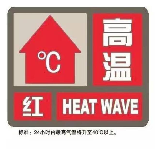 上海发布今夏第二个高温红色预警