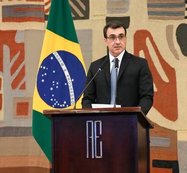 巴西外交部长弗兰萨资料图