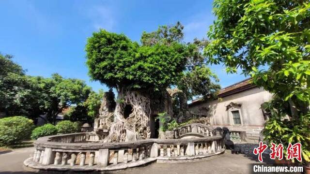 图为赤土社芙蓉别墅后景。叶艺琳摄