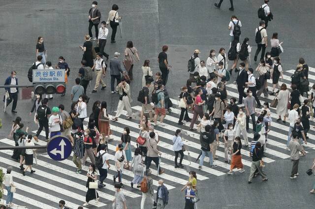 日本日增新冠病例时隔5月再超9万例，BA.5毒株致疫情急速蔓延（图|视觉中国）