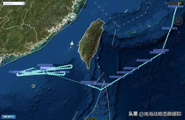 南海战略态势感知报道截图