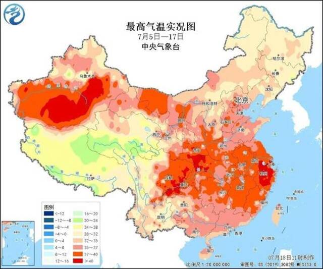 南方高温没完没了？！21日高温再起 一直热到7月底