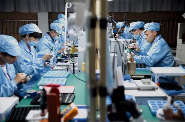 疫情之后，可能要用一种新的眼光来看中国制造业和它在全球价值链上的位置（张雷摄）
