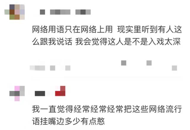 央视网：我有些厌烦网络流行语了