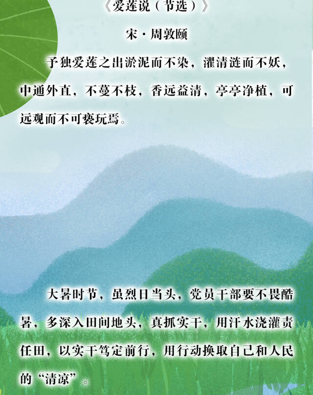 大暑丨但能心静即身凉