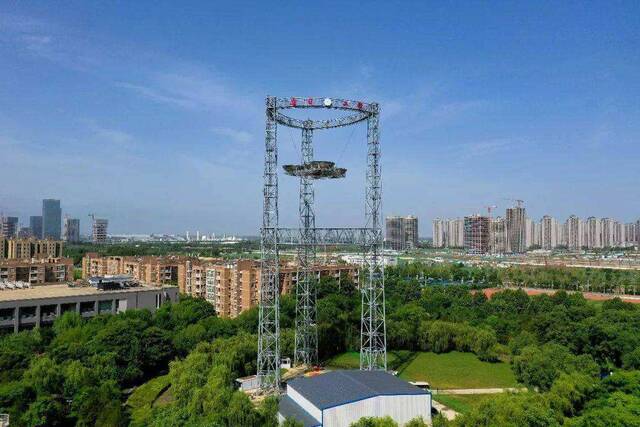 西电空间太阳能电站实验基地（图源：西安电子科技大学）