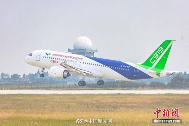 C919六架试飞机已完成全部试飞任务