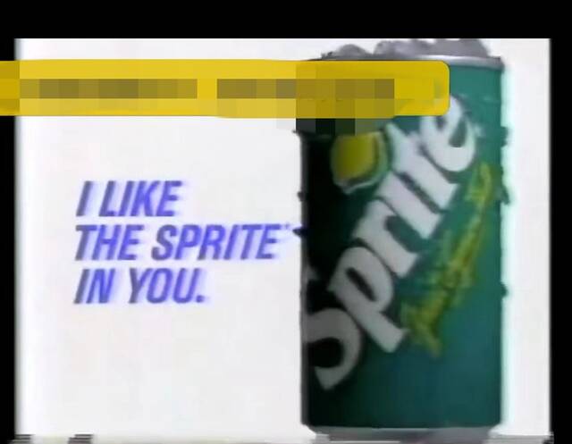 上世纪90年代的易拉罐包装。图片来源：视频截屏