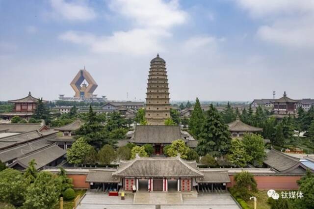 法门寺景区，图片来源@视觉中国