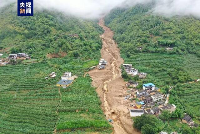 云南保山隆阳区发生泥石流灾害 致2人遇难