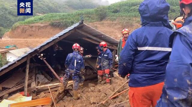 云南保山隆阳区发生泥石流灾害 致2人遇难