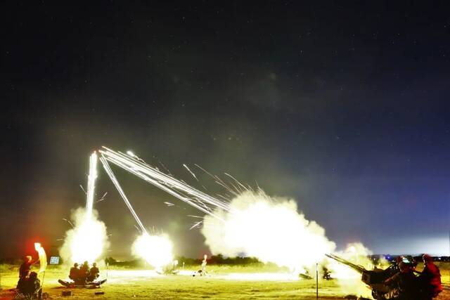 火药味十足！直击防空兵跨昼夜实弹射击考核