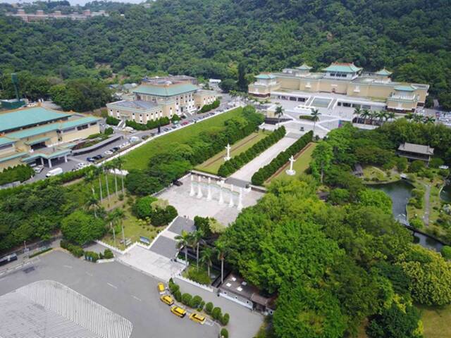 台北故宫博物院。（图片来源：台湾“中时新闻网”）