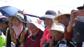 新华全媒+丨平均海拔4500米以上，高原藏族群众这样开展健身活动