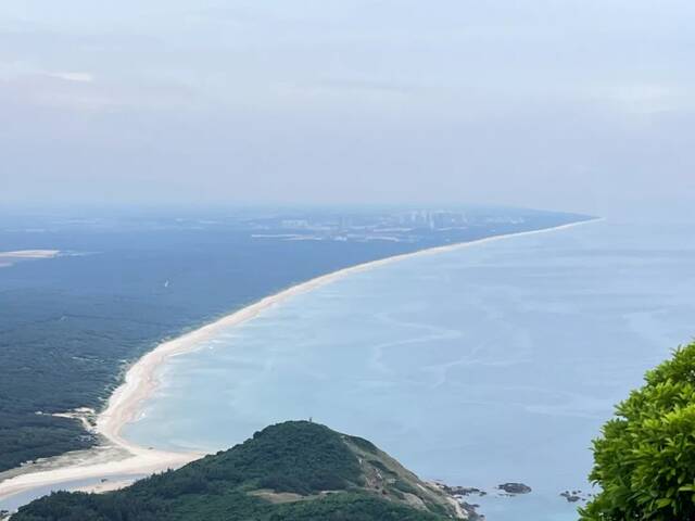 文昌的铜鼓岭景区，成了这次海南之行去过的唯一一个景点（受访者供图）