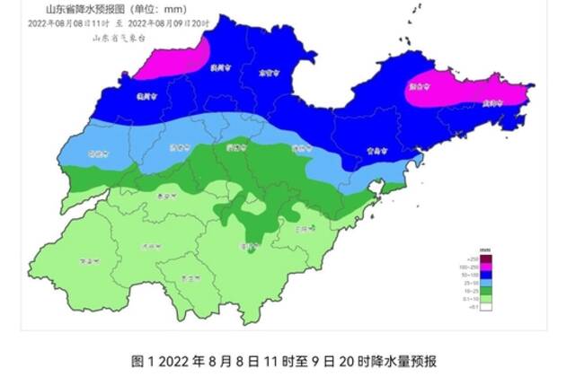 山东发布暴雨蓝色预警，这10市局部大暴雨