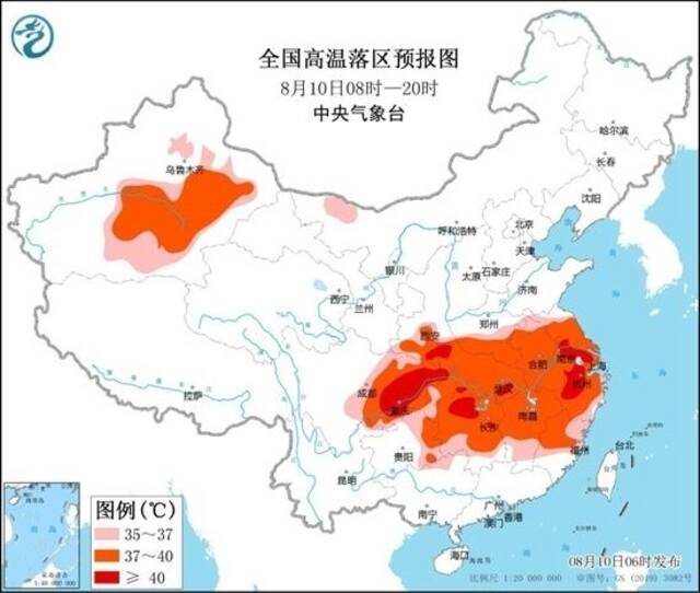 注意防暑！四川多地发布39个高温红色预警信号