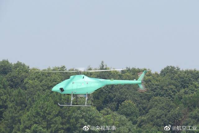 新型舰载无人直升机首飞成功