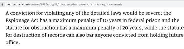 英媒：特朗普一旦被定罪，将面临最高30年刑期