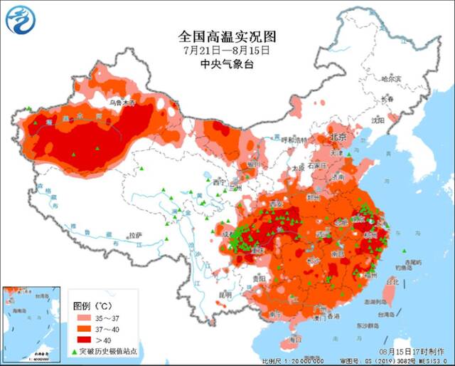 中央气象台：未来一周北方仍将多降雨，南方高烧难退