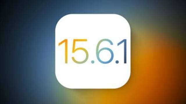 苹果发布iOS 15.6.1正式版