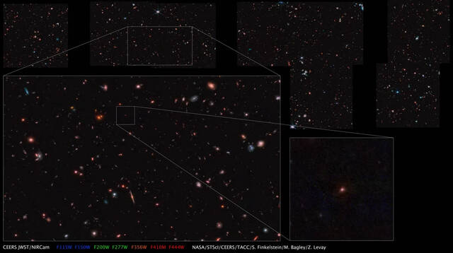 NASA詹姆斯·韦伯太空望远镜JWST捕捉到迄今为止最大图像揭示令人惊叹的星系集合