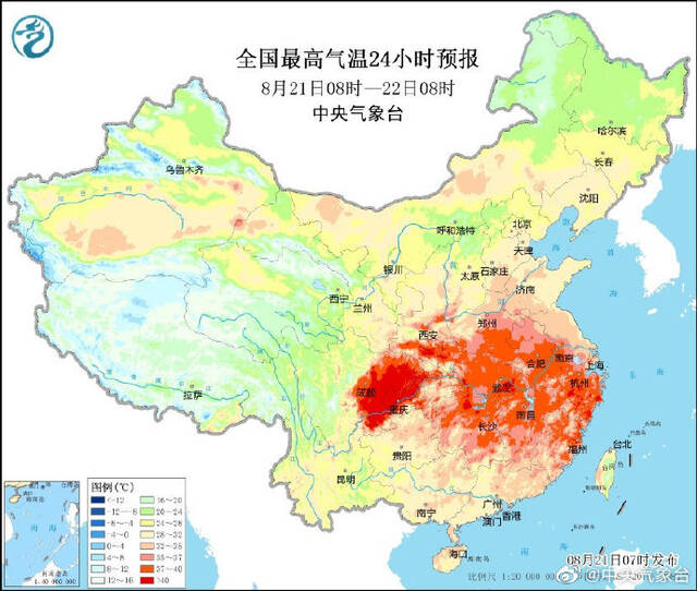 中国气象局：26日起高温逐步缓解