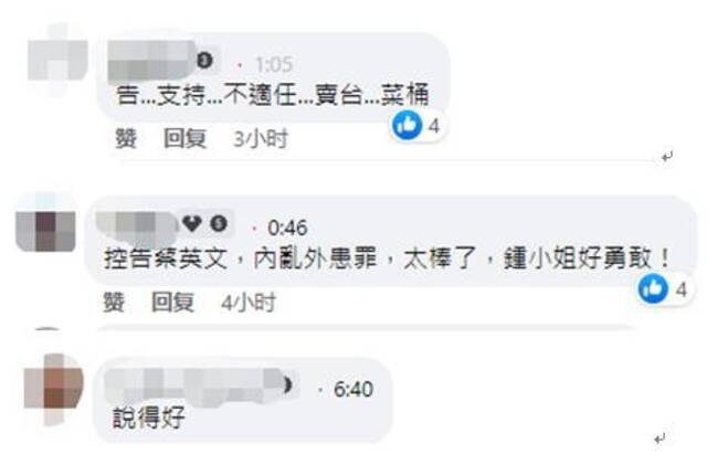 台湾地区前官员告蔡英文通美挑衅大陆犯“外患罪”，岛内网友：支持！