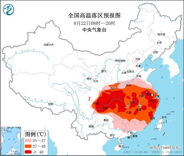 中央气象台：24日起，南方大范围高温将逐步缓和