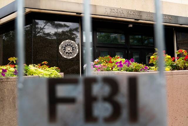 这是8月15日在美国华盛顿拍摄的联邦调查局总部。新华社记者刘杰摄