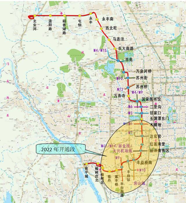 北京地铁16号线南段全线“电通” 将全面开启联调联试