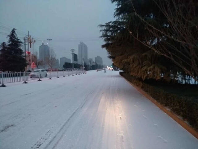 河南实施人工增雪后