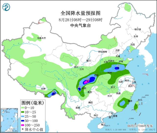 中央气象台：甘肃陕西山西四川等地将有较强降雨 高温预警降为黄色