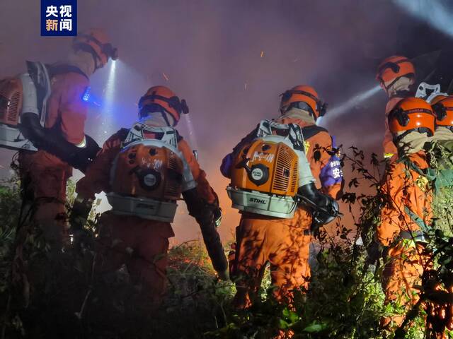 连续奋战18昼夜 甘肃森林消防驻防重庆队伍扑救重庆9地山火