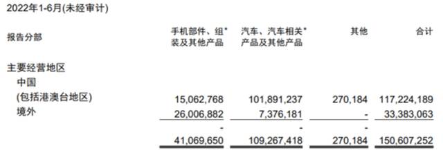 图片来源：比亚迪财报