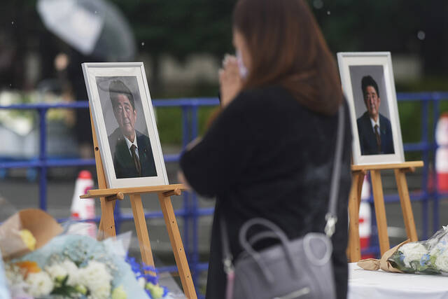 日本在野党要求岸田政府明示安倍国葬费用总额