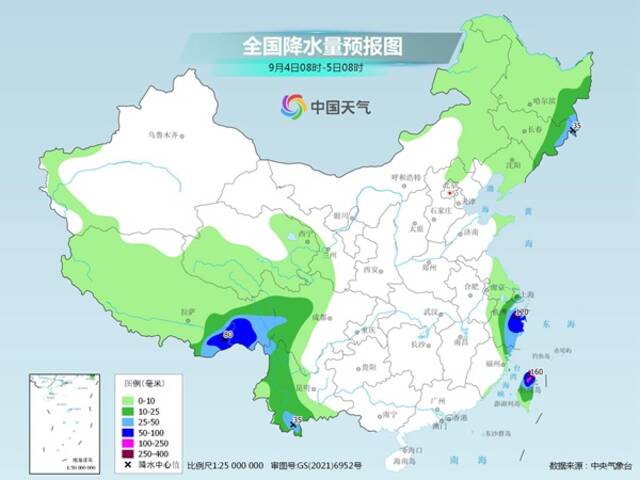 华西持续秋雨绵绵 “轩岚诺”趋近浙江上海等地台风雨影响凸显