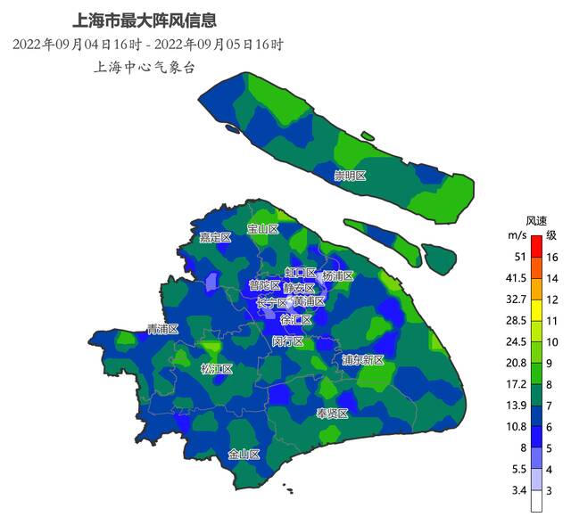 台风“轩岚诺”正远离，上海明天最高气温将重回31℃