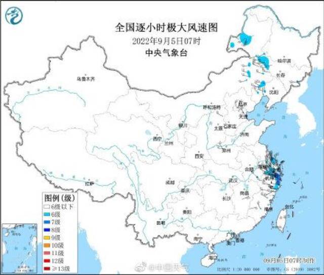 上海仍处于台风影响最强时段 局地有大雨阵风可达11级