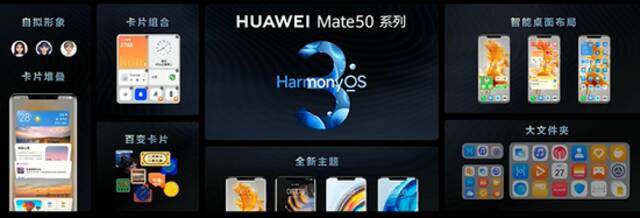 华为Mate50系列手机确认搭载Harmony OS 3.0系统