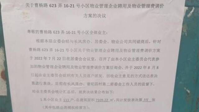 上调物业费被高票通过！“没人管”的老旧小区正在一步步变好