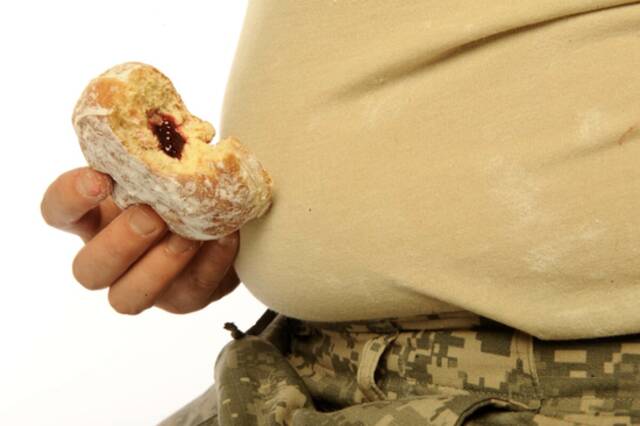 肥胖会导致战斗力下降和非战斗减员。图|（美国《军事时报》）