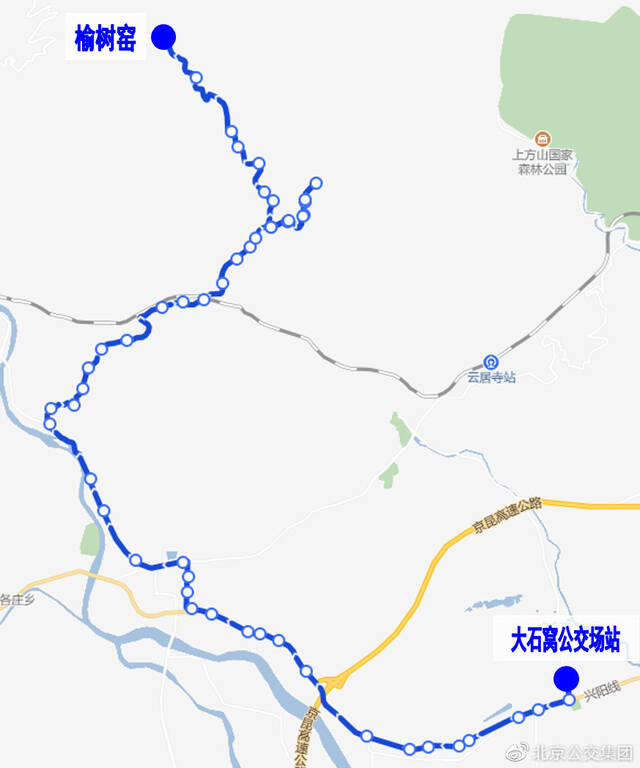 北京公交：9月22日起，调整专116路、T105路等线路