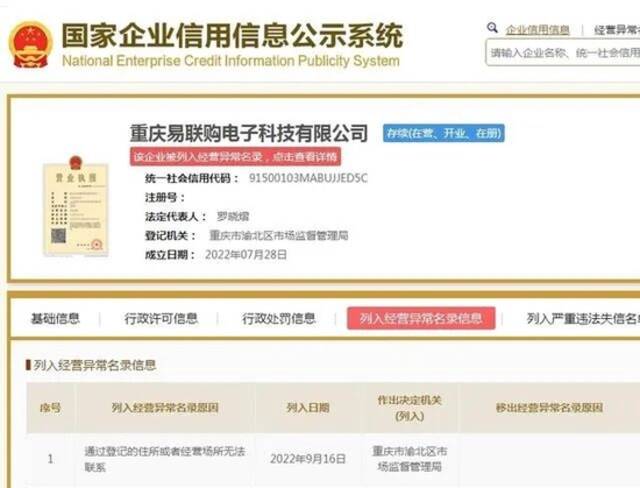 图片来源：国家企业信用信息公示系统