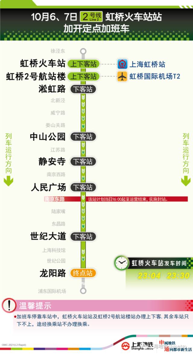 国庆长假上海地铁出行攻略请收下