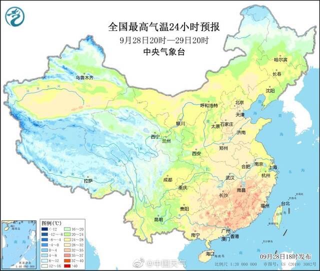 本文图均为微博@中国天气图