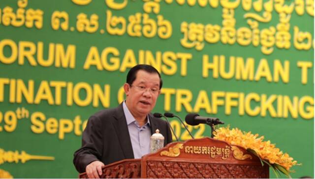 柬埔寨首相：曾有人向我申请在柬设“台湾代表处”，我命令立刻烧掉文件